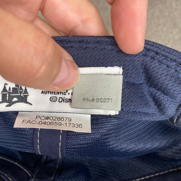 RARE Disney Parks Club 33 Thirty-Three Navy Blue Adjustable Hat Baseball - Picture 8 of 8